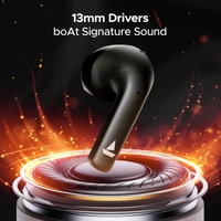 boAt Airdopes 125 TWS Earbuds with Environmental Noise Cancellation (IPX5 Water Resistant, ASAP Charge, Mystic Black)
