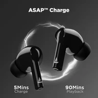 boAt Airdopes 163 Bluetooth Headset  (Active Black, True Wireless)
