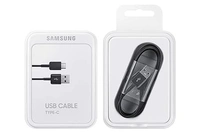 Samsung Original USB A to C Cable - (1.5M), Compatible Smartphone, Black / white 