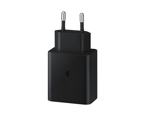 Samsung Original 45W Power Adapter with Type C to C Cable, Compatible with Smarthphone, Black