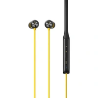 Realme Pro Wireless Neckband Earphone with 22 Hours Playback, Party Yellow