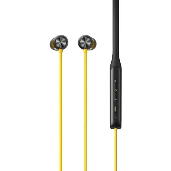 Realme Pro Wireless Neckband Earphone with 22 Hours Playback, Party Yellow