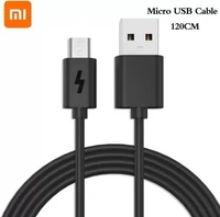 Mi Micro USB Cable 2.4 A 120 cm SJV4154IN/SJV4116IN  (Compatible with Android and Other Micro USB Supported Devices, Black, One Cable)