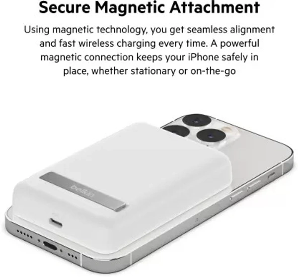 BELKIN 5000 mAh Power Bank  (White, Lithium-ion)