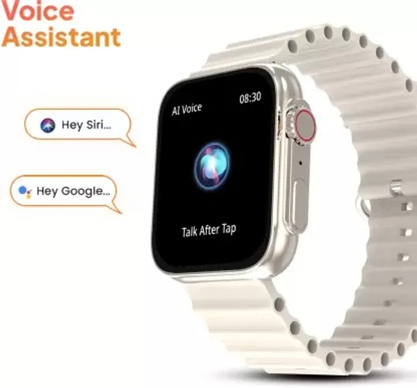 Fire-Boltt Supernova 1.78 AMOLED 368*448px High Resolution,BT Calling and 123 Sports Modes Smartwatch  (Gold Strap, Free Size)