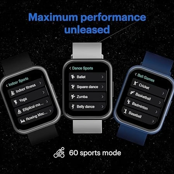 Noise ColorFit Ultra Smart Watch with 1.75" HD Display, Aluminium Alloy Body, 60 Sports Modes, Spo2, Lightweight, Stock Market Info, Calls & SMS Reply (Open box )