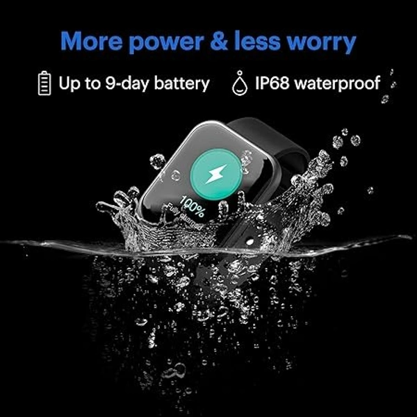 Noise ColorFit Ultra Smart Watch with 1.75" HD Display, Aluminium Alloy Body, 60 Sports Modes, Spo2, Lightweight, Stock Market Info, Calls & SMS Reply (Open box )