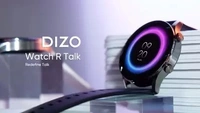 DIZO R Talk, Amoled Display with Calling & 10 days battery  (Black Strap, FREE SIZE) ( Open box )