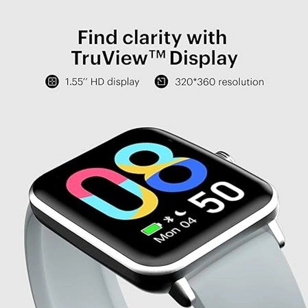 Noise ColorFit Pro 3 Smart Watch, 1.55" HD Display, 10 Day Battery, Waterproof Smartwatch, Auto Recognition Sports Mode, Heart Rate, Spo2, Sleep & Stress Monitor Smartwatch for Men Women (Openbox )