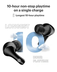 Noise Buds VS204 in-Ear Truly Wireless Earbuds with 50H of Playtime, ESR, Instacharge(10 min= 120 min), Hyper Sync,10mm Driver, BT v5.3 (Open box )
