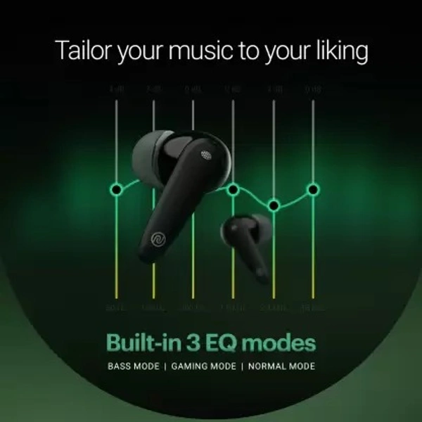 Noise Buds VS404 with 50 Hours Playtime, ENC with Quad Mic, 3 EQ modes Bluetooth Headset  (True Wireless)( Open box )
