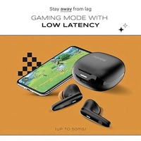 Noise Buds VS401 in-Ear Truly Wireless Earbuds with 50H of Playtime, Low Latency(up-to 50ms), Quad Mic with ENC, Instacharge(10 min=200 min),10mm Driver, BT v5.3(Open box )