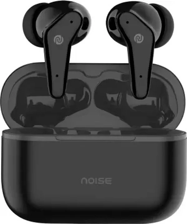 Noise Buds VS102 with 50 Hrs Playtime, 11mm Driver, IPX5 and Unique Flybird Design Bluetooth Headset  (Jet Black, True Wireless) (Open box ) 