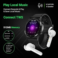 Fire-Boltt 360 Pro Bluetooth Calling, Local Music and TWS Pairing, 360 * 360 PRO Display Smart Watch
