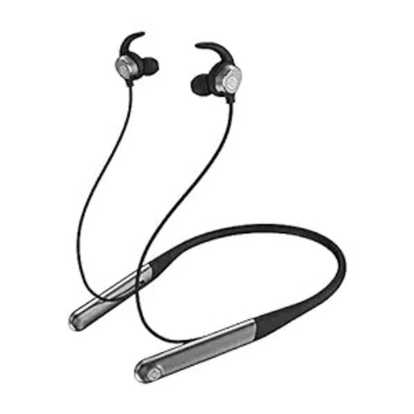 Noise Flair Bluetooth Wireless in Ear Earphones with Mic Dual Smart with Touch Controls, 35 Hour Playtime, Environmental Cancellation, Fast Charging (Carbon Black)