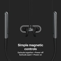 Noise Flair Bluetooth Wireless in Ear Earphones with Mic Dual Smart with Touch Controls, 35 Hour Playtime, Environmental Cancellation, Fast Charging (Carbon Black)