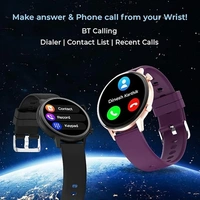 GIZMORE GIZFIT Orbit 1.32" Always ON HD Super Bright Display with 500 NITS Brightness, Advance Bluetooth Calling Smartwatch, Unlimited Watch Faces, SPO2 & AI Voice Assistant