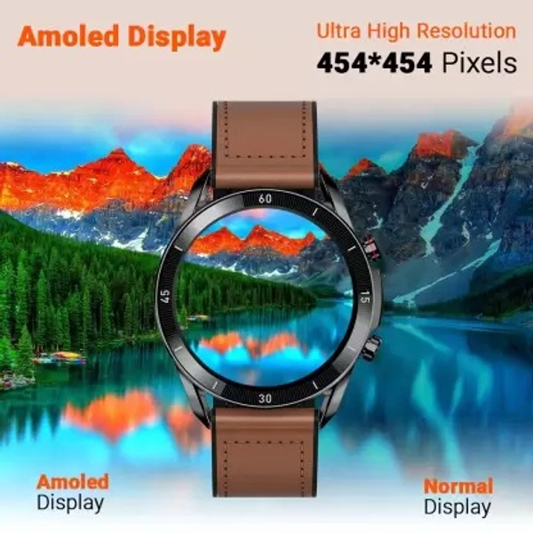 Fire-Boltt Almighty 1.39" AMOLED BT Calling Smartwatch High Res 464*464, Voice Assistance Smartwatch