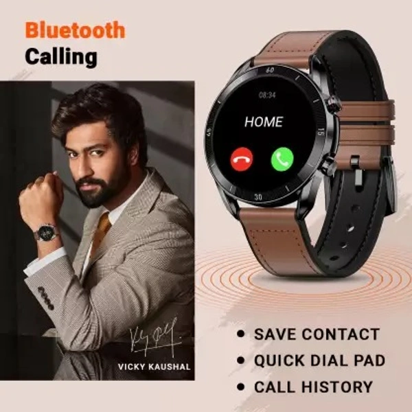 Fire-Boltt Almighty 1.39" AMOLED BT Calling Smartwatch High Res 464*464, Voice Assistance Smartwatch