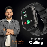 Fire-Boltt Cobra Smart Watch 1.78" Always-On AMOLED Display, Army Grade Strong Build, Bluetooth Calling with 123 Sports Modes, 60 Hz Refresh Rate, IP68 Rating