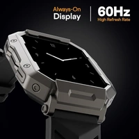 Fire-Boltt Cobra Smart Watch 1.78" Always-On AMOLED Display, Army Grade Strong Build, Bluetooth Calling with 123 Sports Modes, 60 Hz Refresh Rate, IP68 Rating