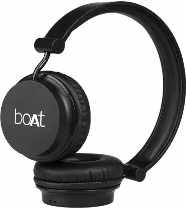 ( refurbished ) boAt ROCKERZ 410 Bluetooth & Wired Headset  ( On the Ear)
