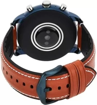 FOSSIL 4th Gen Explorist HR Smartwatch  (Brown Strap, Regular)