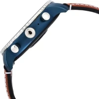 FOSSIL 4th Gen Explorist HR Smartwatch  (Brown Strap, Regular)