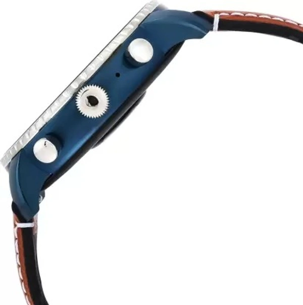 FOSSIL 4th Gen Explorist HR Smartwatch  (Brown Strap, Regular)