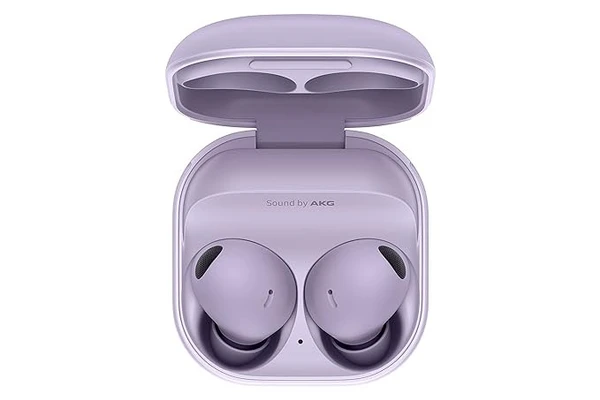 ( open box )Samsung Galaxy Buds2 Pro, Bluetooth Truly Wireless in Ear Earbuds with Noise Cancellation (Bora Purple, with Mic)