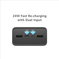 ( Refurbished )Mi Power Bank Boost Pro 30000mAh with 18W Fast Charging|Power Delivery 3.0|24W Fast Recharging|Triple Output Port|Dual Input with Type C|16 Layer Protection (Black)