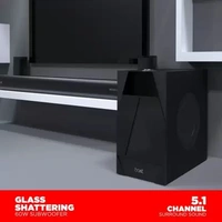 ( Refurbished)boAt Aavante Bar 3100D 260 W Bluetooth Soundbar  (Premium Black, 5.1 Channel)
