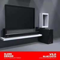 ( Refurbished)boAt Aavante Bar 3100D 260 W Bluetooth Soundbar  (Premium Black, 5.1 Channel)