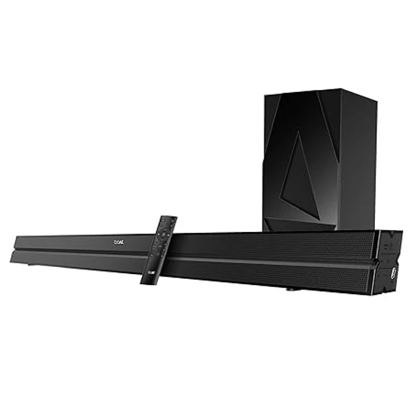 ( Refurbished )boAt AAVANTE Bar 2050 160W 2.1 Channel Bluetooth Soundbar Signature Sound, Wireless Subwoofer, Multiple Connectivity Modes, Entertainment Modes(Premium Black)