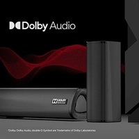 ( Refurbished) boAt AAVANTE Bar 3150D 260W 5.1 Channel Bluetooth Soundbar with Dolby Audio, Signature Sound,Wired Subwoofer,Multiple Connectivity,Entertainment Modes(Premium Black)