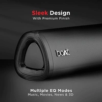 ( Refurbished) boAt AAVANTE Bar 3150D 260W 5.1 Channel Bluetooth Soundbar with Dolby Audio, Signature Sound,Wired Subwoofer,Multiple Connectivity,Entertainment Modes(Premium Black)
