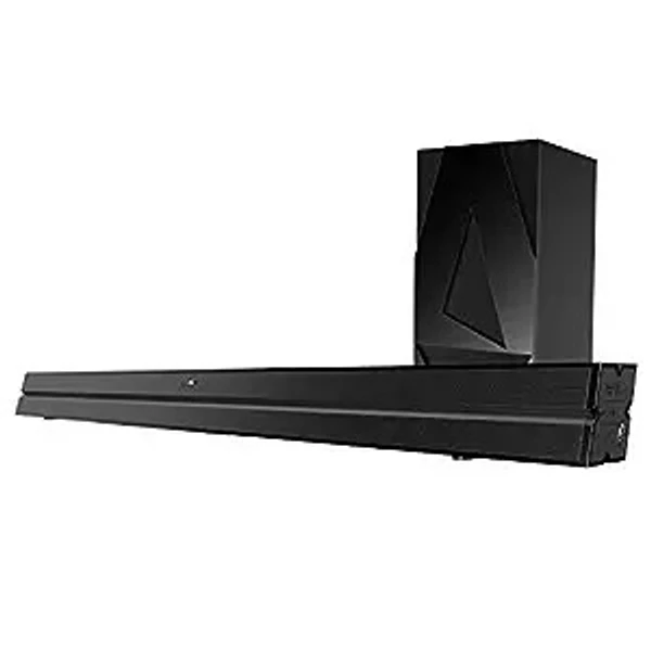 ( Refurbished ) boAt Aavante Bar 1580 2.1 Channel Home Theatre Soundbar with 120W Signature Sound, Wired Subwoofer, Multiple Connectivity Modes, Entertainment EQ Modes(Premium Black)