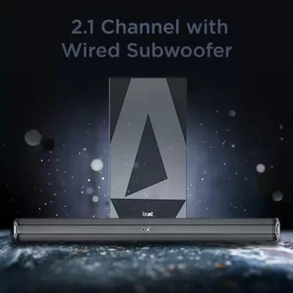 ( Refurbished )boAt Aavante Bar 1500N with Wired Subwoofer 160 W Bluetooth Soundbar  (NA, 2.1 Channel)
