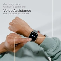 ( open box )Noise ColorFit Icon Buzz Bluetooth Calling Smart Watch with Voice Assistance, 1.69"(4.29cm) Display, Built-in Games, Sleep, Spo2, HR Monitors (Jet Black), OneSize