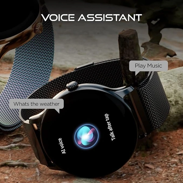 (OPEN BOX ) Fire-Boltt Phoenix Ultra Luxury Stainless Steel, Bluetooth Calling Smartwatch, AI Voice Assistant, Metal Body with 120+ Sports Modes, SpO2, Heart Rate Monitoring (Dark Grey)