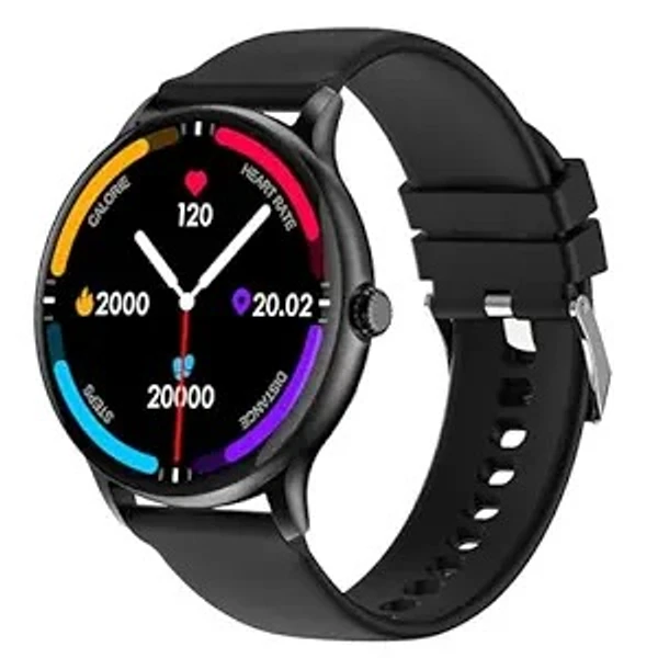 ( Open box ) Fire-Boltt Phoenix Pro 1.39" Bluetooth Calling Smartwatch, AI Voice Assistant, Metal Body with 120+ Sports Modes, SpO2, Heart Rate Monitoring (Black)