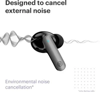 ( open box )Noise Buds Pop Bluetooth Headset  (Gunmetal Grey, True Wireless)