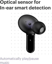 ( open box )Noise Buds Pop Bluetooth Headset  (Gunmetal Grey, True Wireless)