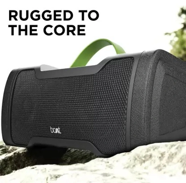 ( refurbished ) boAt Stone 1000 / Stone 1010 14 W Portable Bluetooth Speaker  (Black, Stereo Channel)
