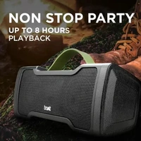 ( refurbished ) boAt Stone 1000 / Stone 1010 14 W Portable Bluetooth Speaker  (Black, Stereo Channel)
