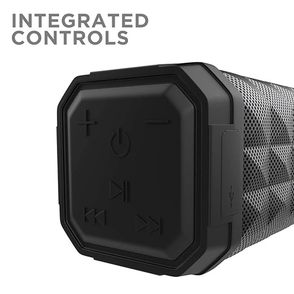( refurbshed ) boAt Stone 650 10W Bluetooth Speaker with Upto 7 Hours Playback, IPX5 and Integrated Controls (Black)
