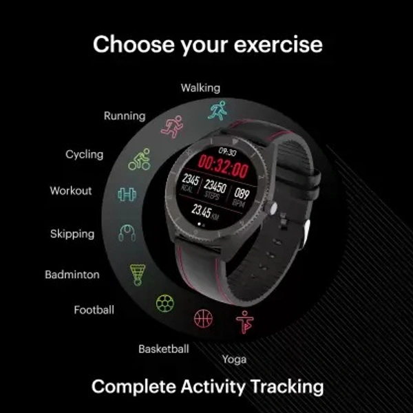 ( open box )NoiseFit NoiseFit Endure Smartwatch  (Multicolor Strap, Free Size)#JustHere