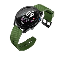 ( open box )Intex FitRist Active Smart Watch Multiple Watch Faces Music Control Remote Shutter Camera Call Reject (Military Green)