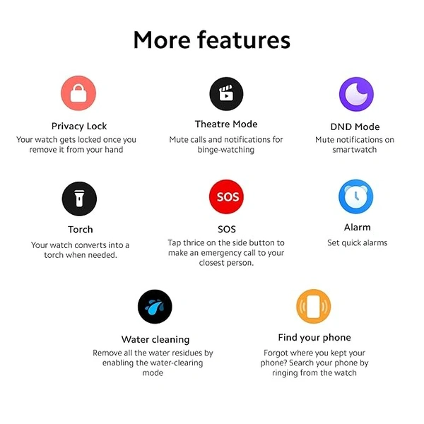 ( open box )Redmi Watch 3 Active Bluetooth Calling 1.83" Screen, Premium Metallic Finish, 200+ Watch Faces, Upto 12 Days of Battery Life, 5ATM, 100+ Sports Modes, Period Cycle Monitoring Platinum Grey