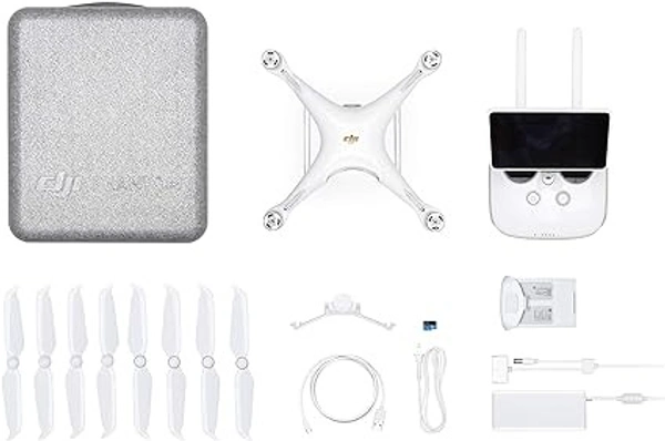(  open box ) DJI Phantom 4 PRO Professional Drone, Hobby RC Quadcopter & Multirotor, White, CP.PT.000488